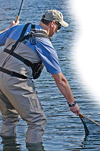 Gear Keeper Net Retractors | Features Various Mounting Options with QC-II Split Ring Accessory | Ideal for Fly Fishing and Kayak Fishing | Made in USA