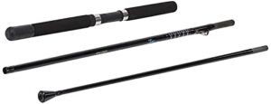 ahi rsb-700 sabiki stick bait catcher rod, 7-feet, 3 pc black