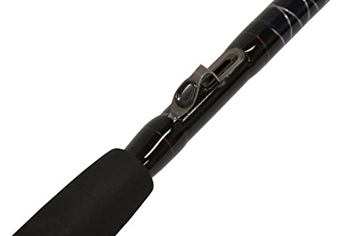 Ahi RSB-700 Sabiki Stick Bait Catcher Rod, 7-Feet, 3 Pc Black