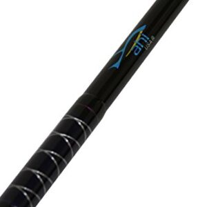 Ahi RSB-700 Sabiki Stick Bait Catcher Rod, 7-Feet, 3 Pc Black