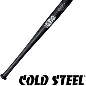 Cold Steel Baseball Bat Brooklyn Crusher (92BSS), Black 29 inch