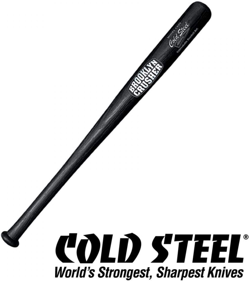 Cold Steel Baseball Bat Brooklyn Crusher (92BSS), Black 29 inch