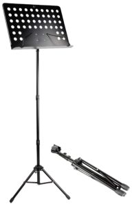 rockjam adjustable orchestral sheet music stand.