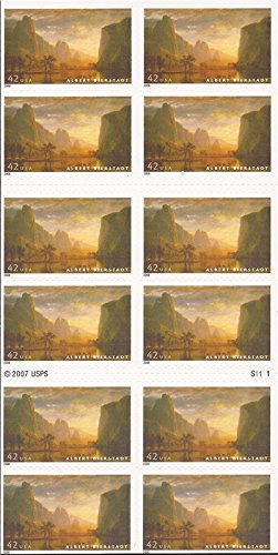 YOSEMITE VALLEY - ALBERT BIERSTADT #4346 Booklet of 20 x 42¢ US postage stamps