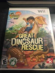 go, diego, go!: great dinosaur rescue - nintendo wii