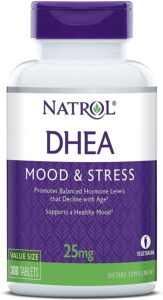 dhea 25mg by natrol - 300 tab, 2 pack