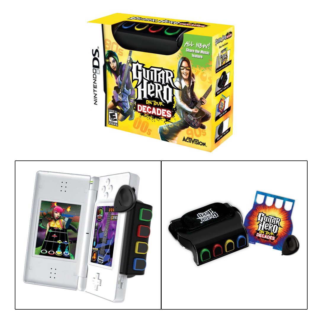 Guitar Hero on Tour Decades Bundle - Nintendo DS