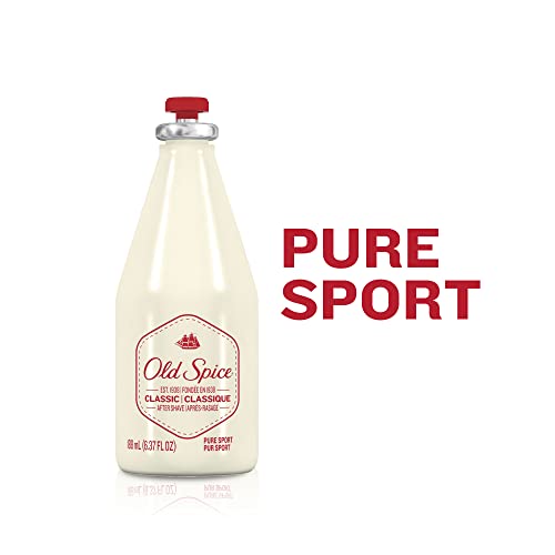 Old Spice Classic After Shave Lotion, Pure Sport, 6.37 Ounce Bottle,Pack of 3