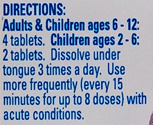 Hyland’s Cold Relief, Cell Salts #3 Calcarea Sulphurica 6X Tablets, Natural Homeopathic Relief of Colds, Sore Throat, Acne, 500 Count