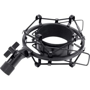 mxl 70 high isolation shock mount for mxl 770, 990, or body sized 60mm/2.3 in.