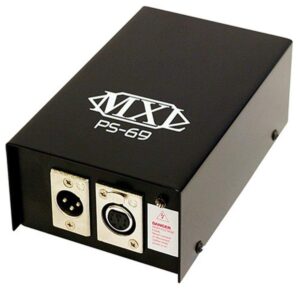 mxl ps-69 power supply for the mxl v69 microphone