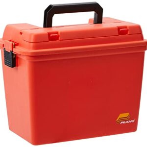 Plano Extra Large Dry Storage Box with Tray Orange