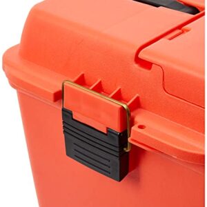 Plano Extra Large Dry Storage Box with Tray Orange