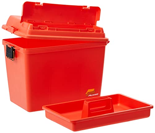 Plano Extra Large Dry Storage Box with Tray Orange