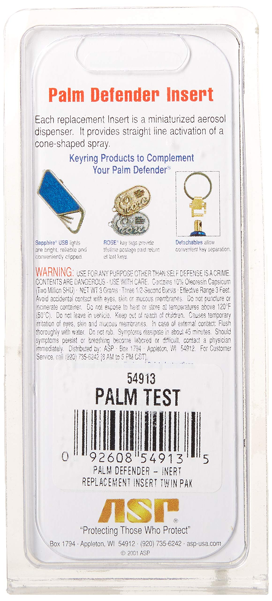 ASP ORMD Palm Defender, Blue