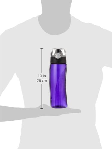 Thermos Intak 24 Ounce Hydration Bottle with Meter, Purple