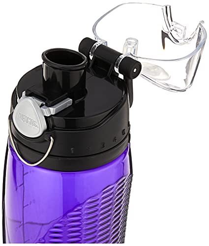 Thermos Intak 24 Ounce Hydration Bottle with Meter, Purple