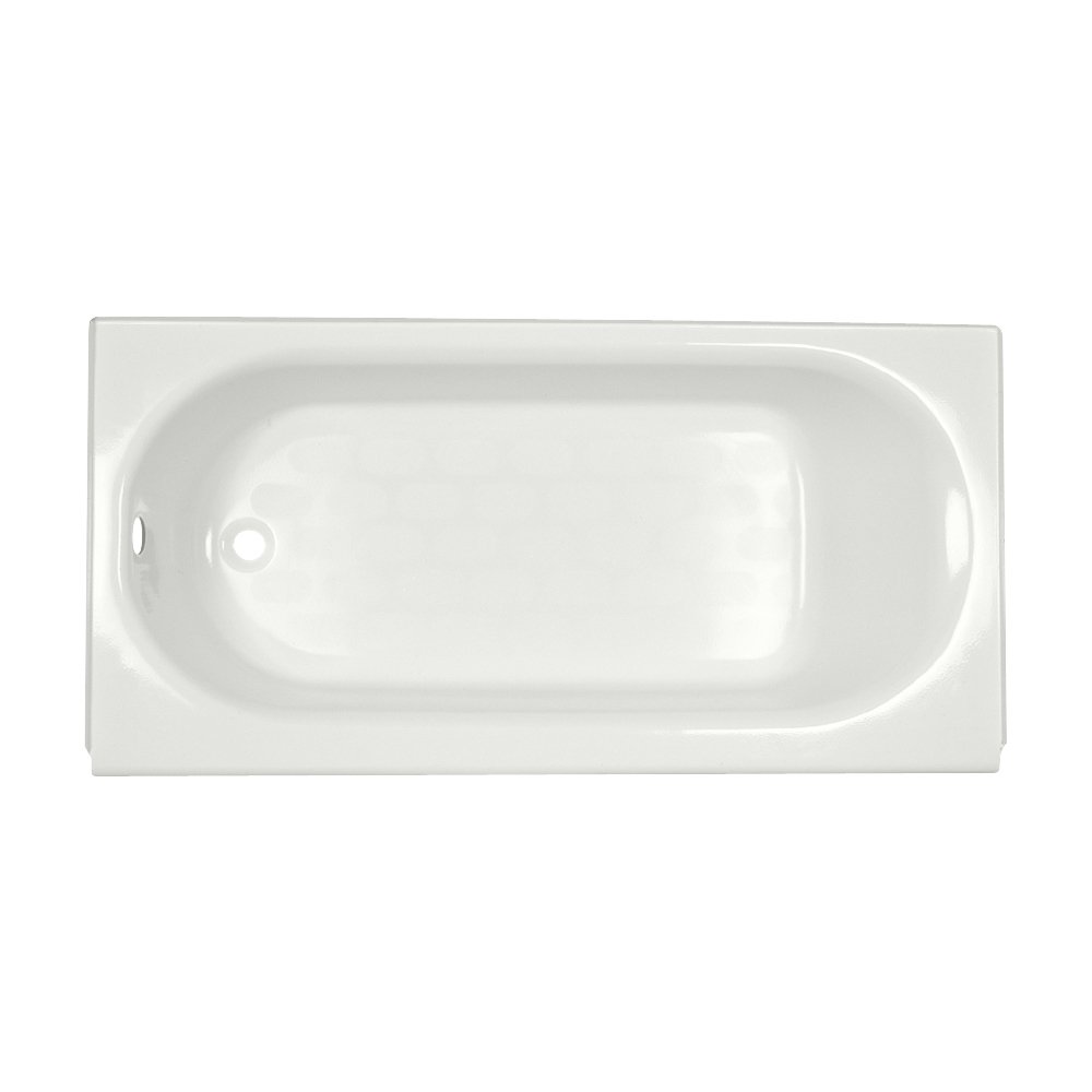 American Standard 2392202TC.020 Princeton Americast Soaking Tub Left Hand Outlet Above-Floor Rough with Tub Cover, White