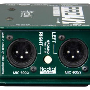 Radial Engineering ProAV2 Stereo Direct Box