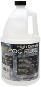 chauvet dj high-density fog machine fluid - one gallon | fog machines (packaging may vary)