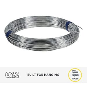 OOK 50143 Solid Utility Wire, 1 Pack, Silver