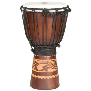 X8 Kalimantan Djembe Drum with Bag and Djembe 101 DVD