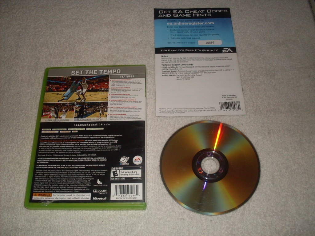 NCAA Basketball 09 - Xbox 360