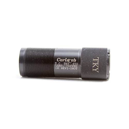 Carlsons Choke Tubes 12 Gauge for Tru-Choke [ Turkey | 0.640 Diameter ] Blued Steel | Extended Turkey Choke Tube | Made in USA