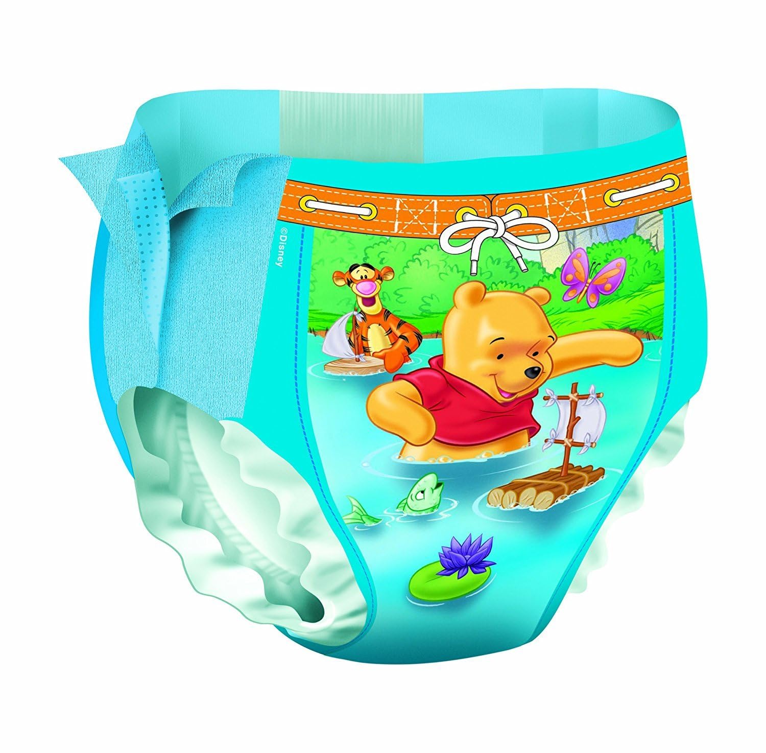 Huggies Little Swimmers Disposable Swimpants Large 32+10 Count (Pack of 2)