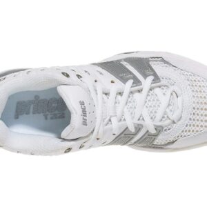 Prince T22 Wom's Wh/Silver 9.5