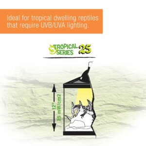 R-Zilla SRZ100011869 Tropical 25 UVB Reptile Fluorescent T8 Bulb, 17-watt