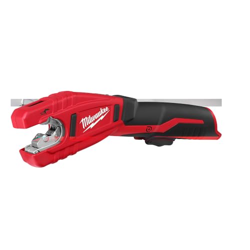 Milwaukee 2471-20 M12 Cordless Lithium Ion 500 RPM Copper Pipe and Tubing Cutter Adjustable from 3/8" to 1â€ Diameters (Battery Not Included, Power Tool Only)