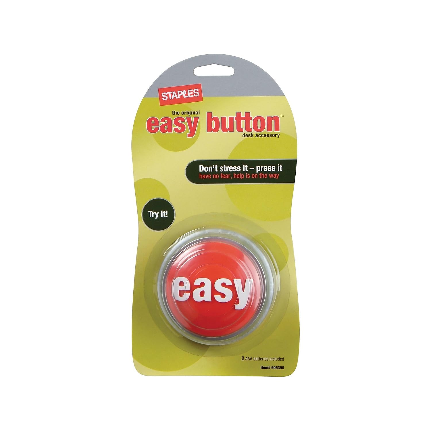 Staples 606396 Easy Button