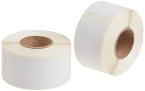 dymo 1738541 lw small labels, 1-inch x 2-1/8-inch, white, self-adhesive, roll of 500, for labelwriter label makers