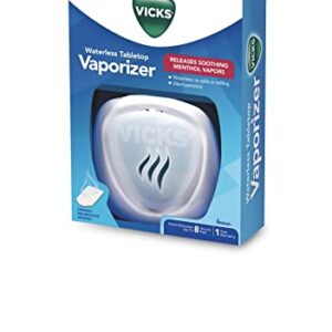 Vicks Waterless Menthol Vaporizer for Adults, 5 Pads