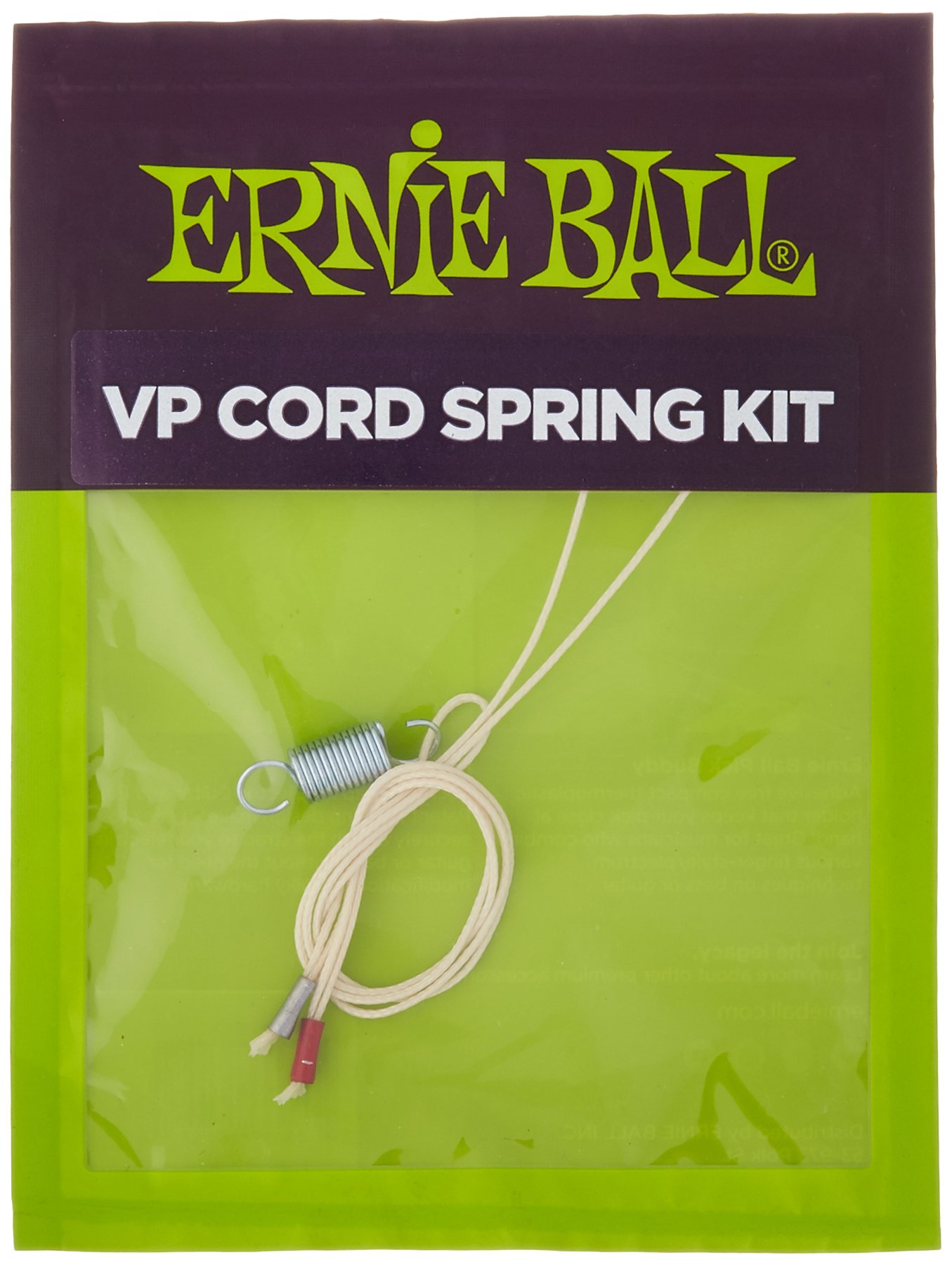 Ernie Ball Cord & Spring Kit, for Full-Size Volume Pedals (P06157)