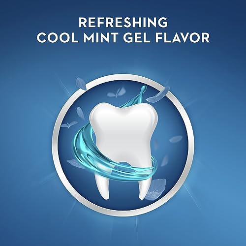 Crest Cavity Protection Cool Mint Flavor Liquid Gel Toothpaste 8.2 Oz (Pack of 6)