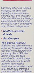 Boiron Calendula Ointment, Homeopathic Medicine for Skin Irritation and Burns, 1 Ounce (Pack of 3)