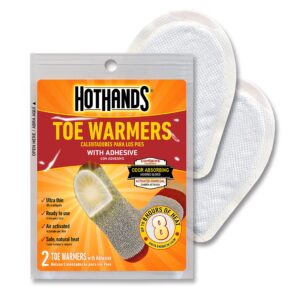 HotHands Toe Warmers - Long Lasting Safe Natural Odorless Air Activated Warmers - Up to 8 Hours of Heat - 72 Pair