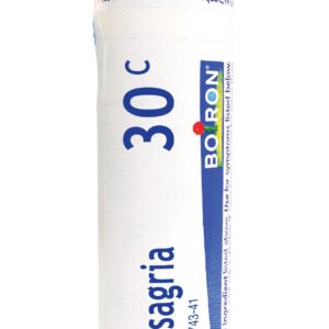 Boiron Staphysagria 30C (Pack of 5), Homeopathic Medicine for Surgical Wounds