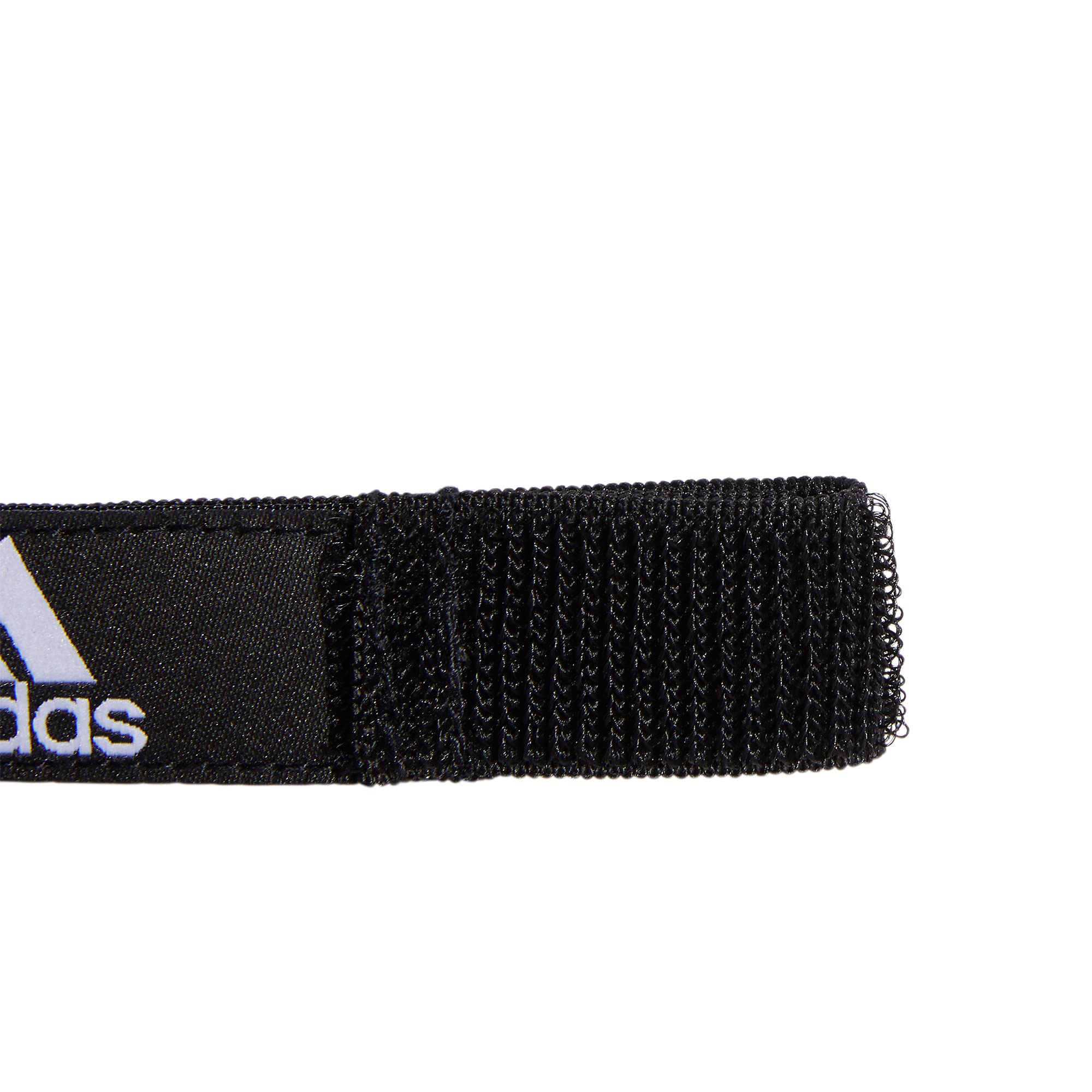 adidas Soccer Shin Guard Strap, Black, One Size