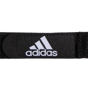 adidas Soccer Shin Guard Strap, Black, One Size