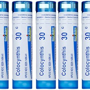 Boiron Colocynthis 30C, Homeopathic Medicine for Cramps (Pack of 5)