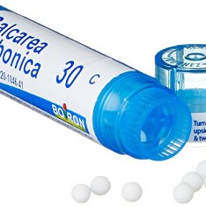 Boiron Homeopathic Medicine Calcarea Carbonica, 30C Pellets, 80-Count Tubes (Pack of 5)