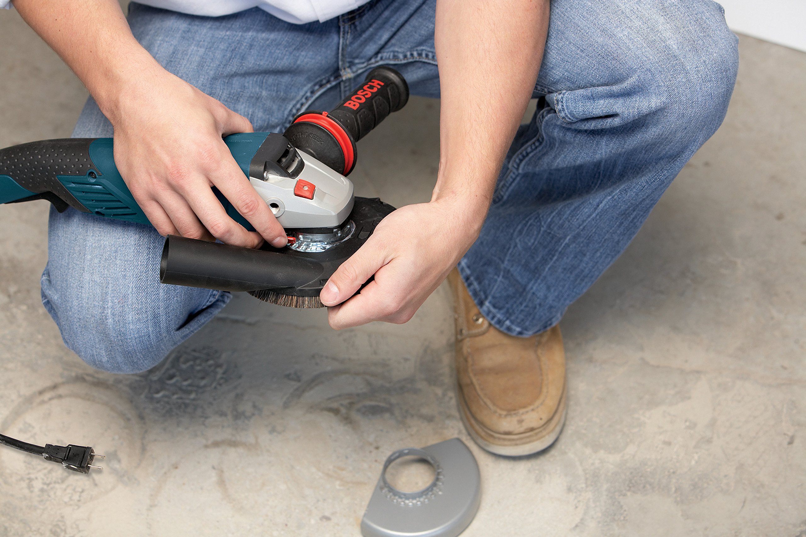 BOSCH 18SG-5E Small Angle Grinder Concrete Surfacing Attachment Blue