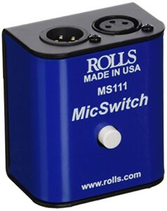 rolls mic switch on/off, original version (ms111)