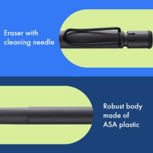 LAMY safari umbra - Mechanical Pencil with ergonomic grip & body made of robust ASA plastic - ideal for drawing & writing - including LAMY M 41 fine line refill 0.5 mm & eraser tip