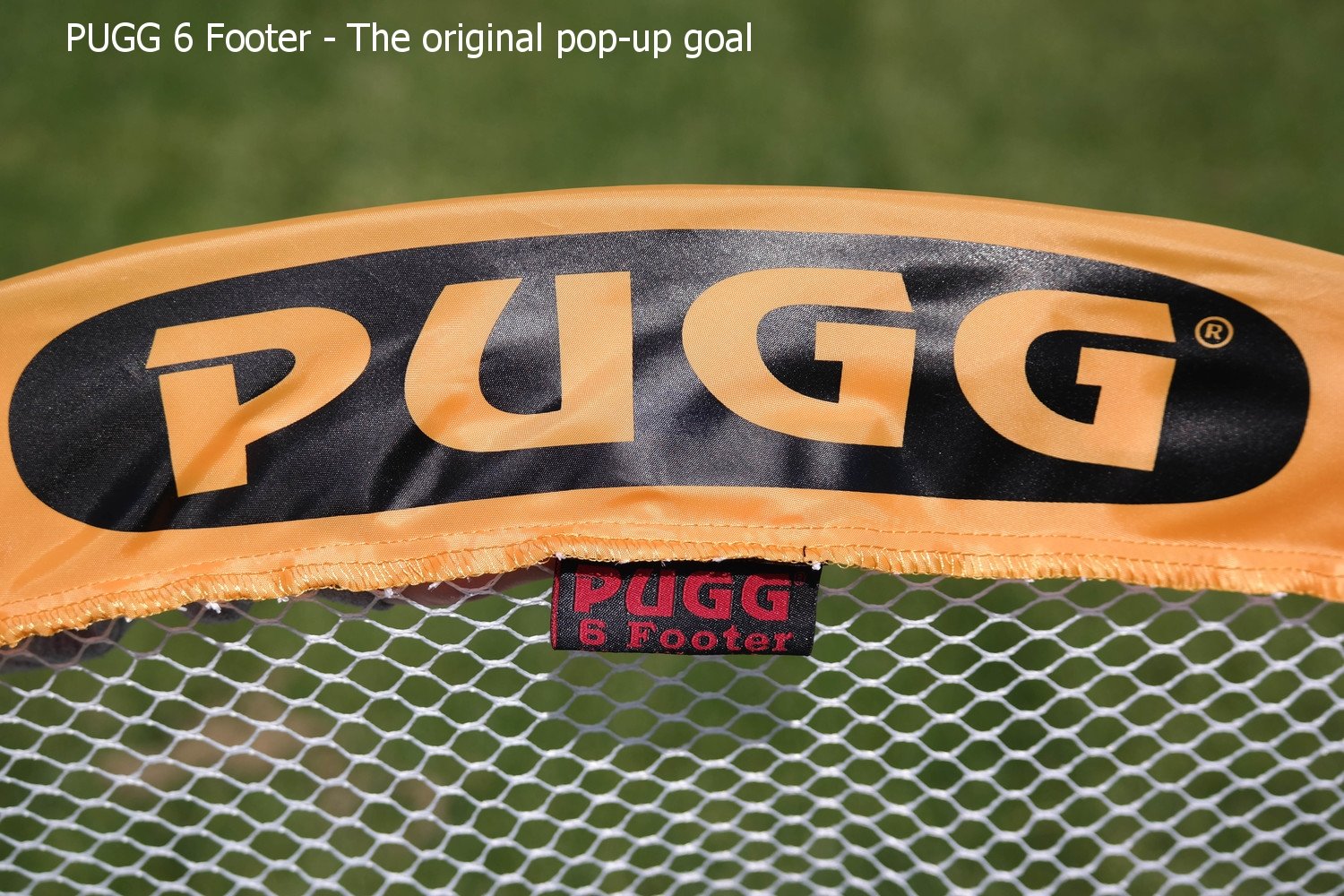 PUGG 6 Foot Pop Up Soccer Goal - Portable Training Futsal Football Net - The Original Pickup Game Goal (2 Goals and Bag)