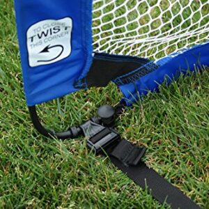 PUGG 4 Foot Pop Up Soccer Goal - Portable Training Futsal Football Net - The Original Pickup Game Goal (Two Goals & Bag)