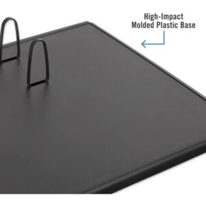 AT-A-GLANCE Desk Calendar Base for Loose-Leaf Refill, 4.5 x 8, Black